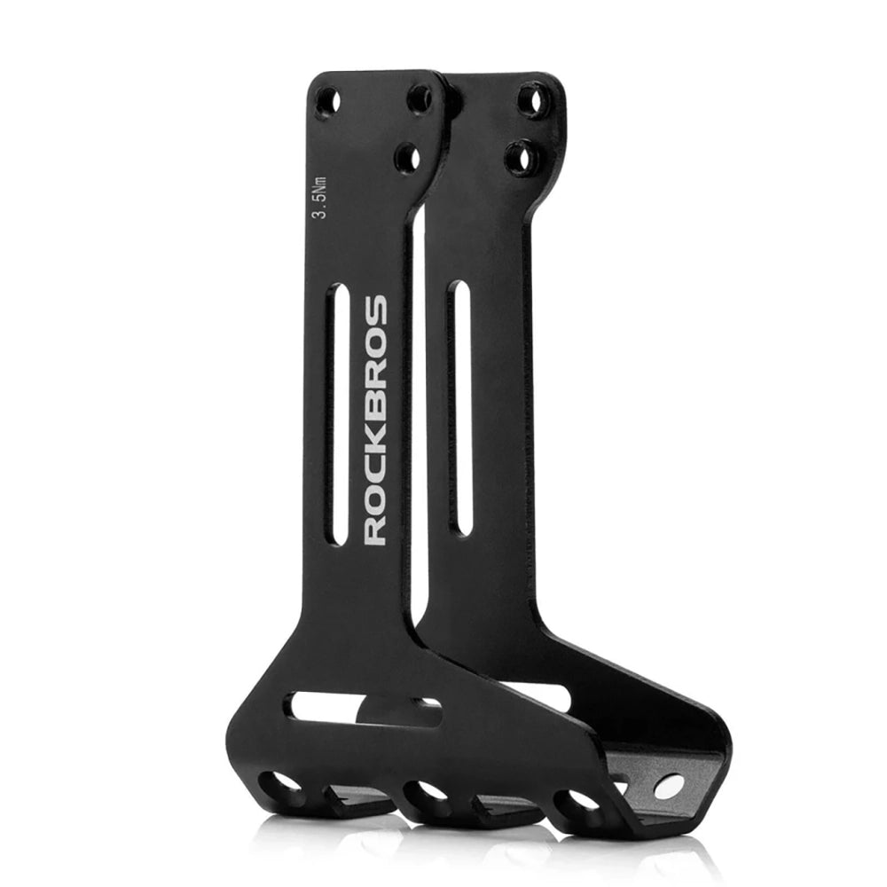 Rockbros 31210003001 Bottle Cage Adapter for Aluminum Saddle - Black