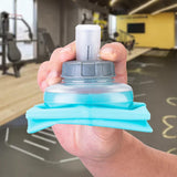 Rockbros 35210027001 soft flask running water bottle 500 ml - light blue