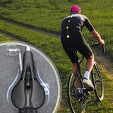 Rockbros 8182 city bicycle saddle, comfortable, anatomical - black