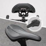 Rockbros B824 sports ergonomic bicycle saddle - black