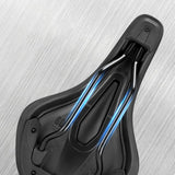 Rockbros B824 sports ergonomic bicycle saddle - black