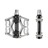 Rockbros JT201012LS 2010-12L Aluminum Platform Bicycle Pedals - Silver