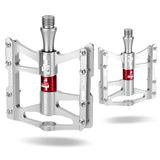 Rockbros JT410 4.10 4 Bearing Bicycle Pedals - Silver