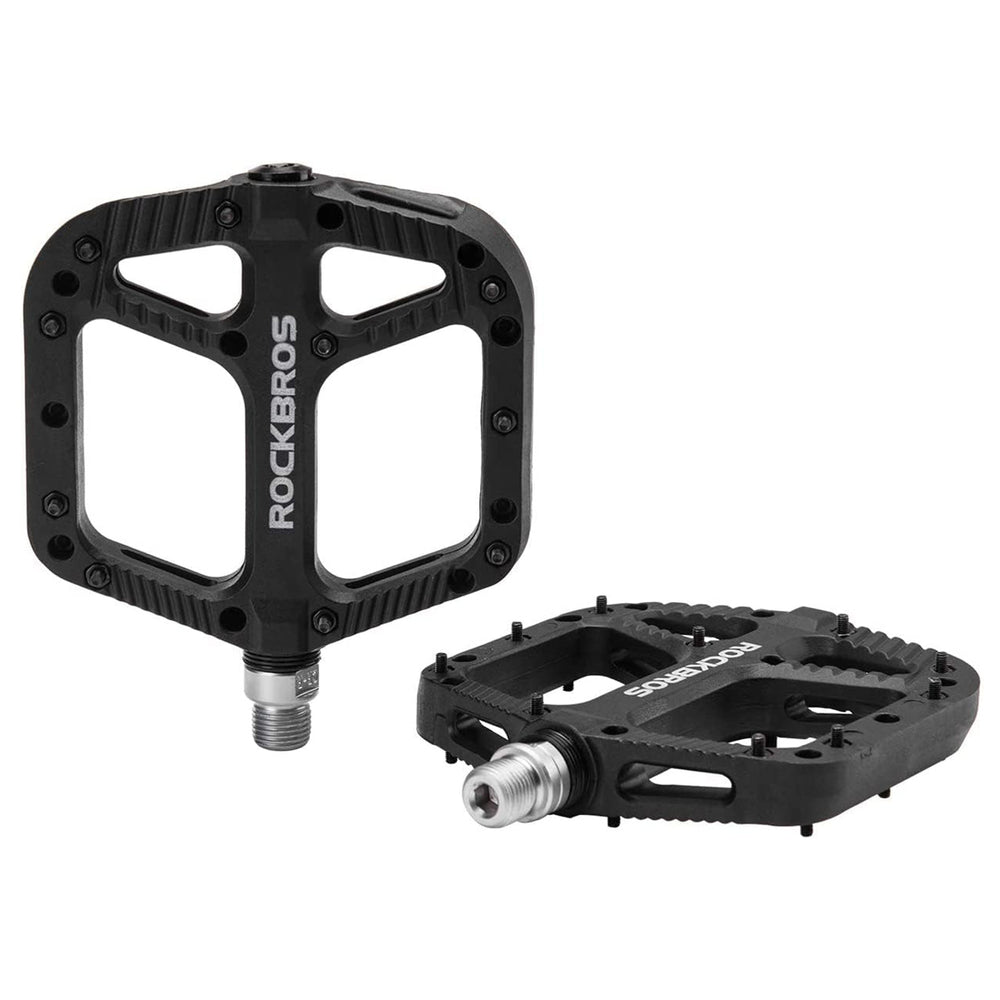 Rockbros 2018-12A Nylon Bicycle Pedals - Black