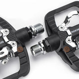 Rockbros PD303 Half-Lock Platform Bicycle Pedals - Black