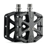 Rockbros C525 Carbon Fiber Platform Bike Pedals - Black
