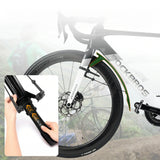 Rockbros FK-892 Off-Road Adjustable Bicycle Fenders - Black