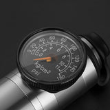 Rockbros HQ-67A-L03 Bicycle Pump with Pressure Gauge - Silver