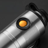 Rockbros HQ-67A-L03 Bicycle Pump with Pressure Gauge - Silver