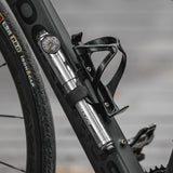 Rockbros HQ-67A-L03 Bicycle Pump with Pressure Gauge - Silver
