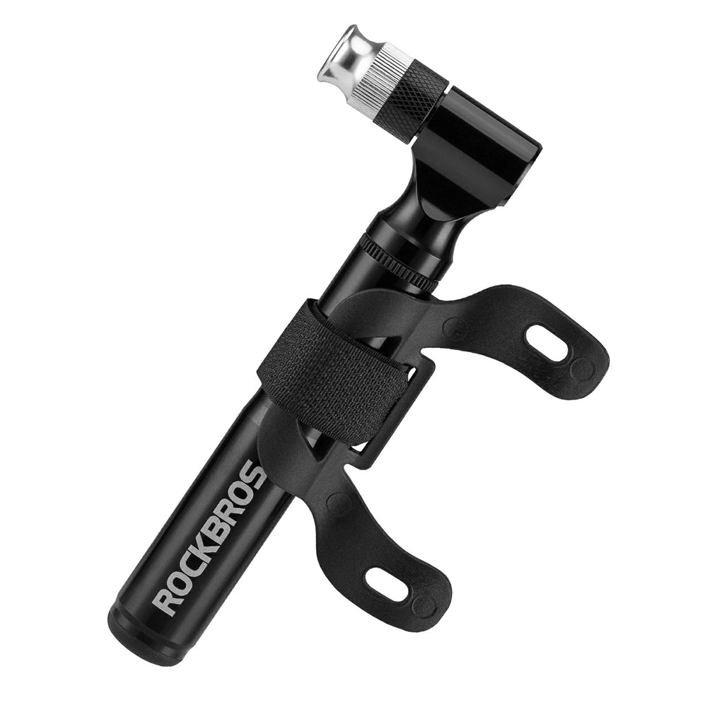 Rockbros JG-PB-11 Tool Kit with Pump and Spoon Patch Multitool - Black