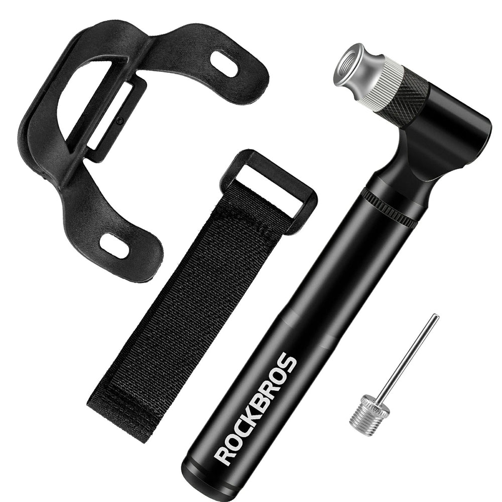 Rockbros JG-PB-11 Tool Kit with Pump and Spoon Patch Multitool - Black