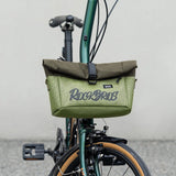 Rockbros W020-1 Foldable Handlebar Bicycle Bag - Green