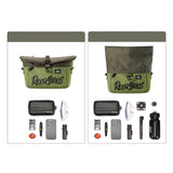 Rockbros W020-1 Foldable Handlebar Bicycle Bag - Green