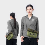 Rockbros W020-1 Foldable Handlebar Bicycle Bag - Green