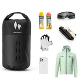 Rockbros AS-156 7l Fork Bag Waterproof Pannier - Black