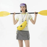 Rockbros H74 Bicycle Bag for Handlebar or Banana Shoulder 1.8L - Yellow