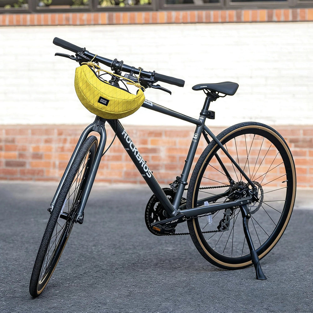 Rockbros H74 Bicycle Bag for Handlebar or Banana Shoulder 1.8L - Yellow