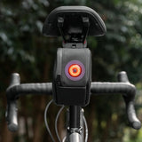 Rockbros C61 Bike Saddle Bag with Smart Rear Light 0.45L - Black