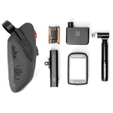 Rockbros AS-078-1 Bicycle Seat Bag with Smart Rear Light 0.8L - Black