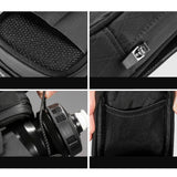 Rockbros P010 0.2L Bike Saddle Bag with 0.6L Bottle Holder - Black