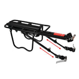 Rockbros Shelves bike rack - rear, seatpost, quick release