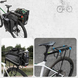 Rockbros Shelves HJ10010 Quick-Mount Bike Rack with Reflector - Black