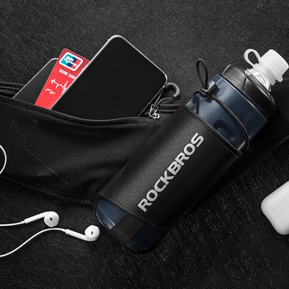 Rockbros D45 Bike Bottle Hip Bag - sort