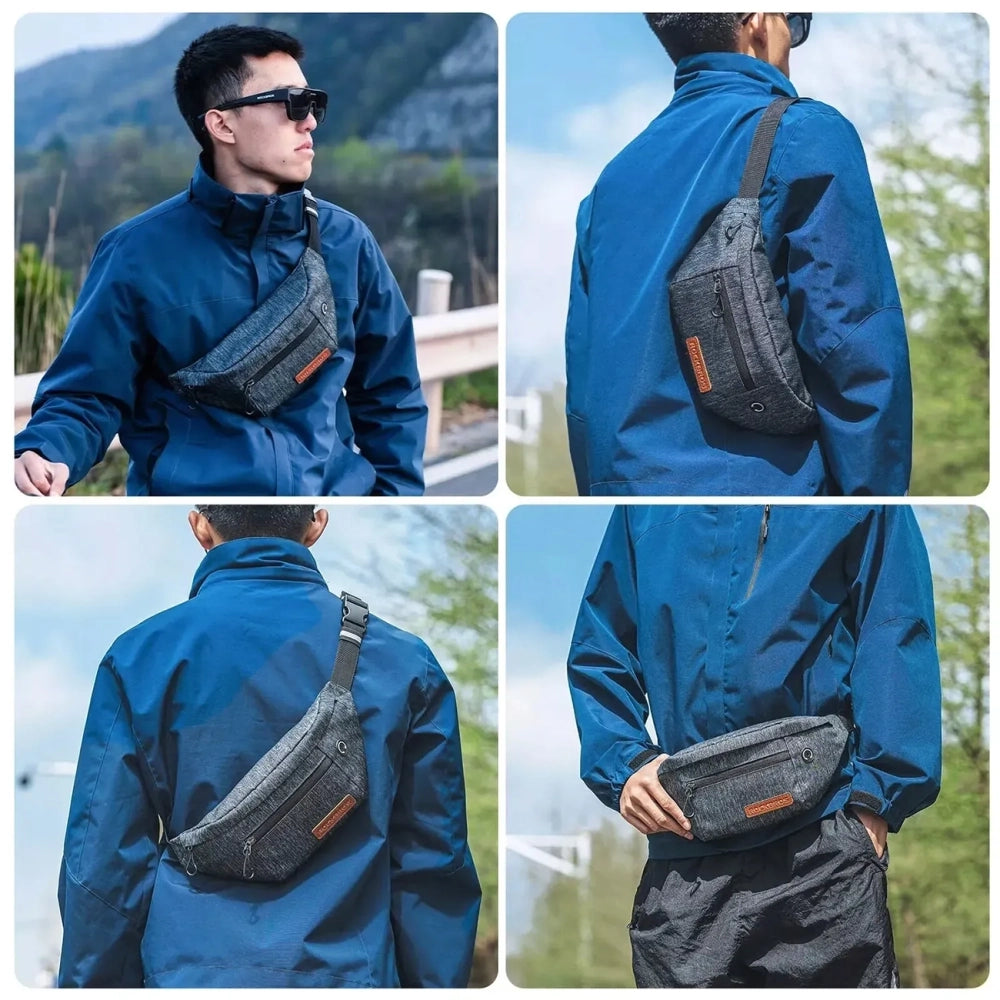 Rockbros H33 Bike Hip Bag 1.5L - Gray