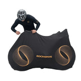Rockbros D97 Elastic Cover for 24"-29" Electric Gravel Mountain Bikes and 700C Road Bikes - Black