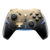 Machenike G5Pro Flagship Wireless Game Controller med Gyro opladning Station og knap kortlægning - sort og guld
