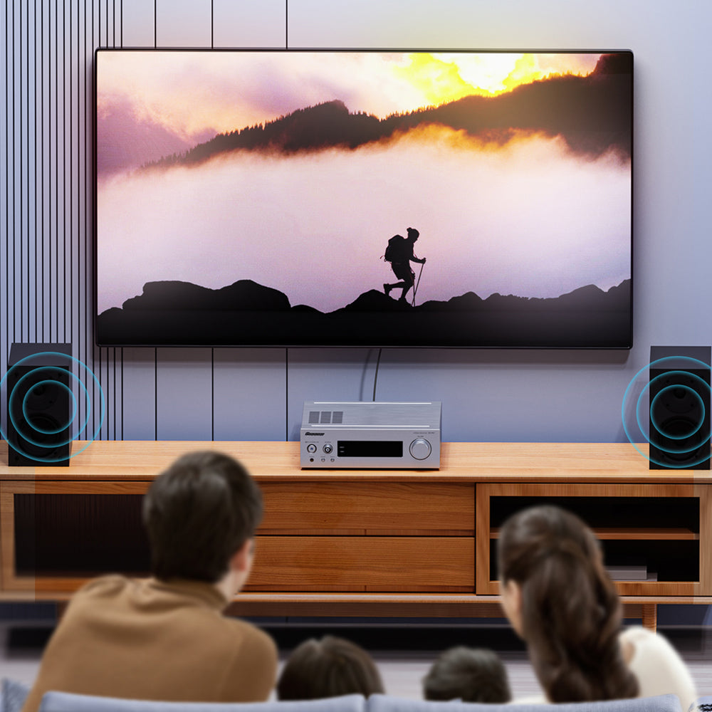 Orico AXRF audio cable mini jack 3.5 mm to 2x RCA female 2 m - blue