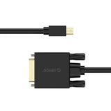 Orico XD-MDTD Mini DisplayPort to DVI Full HD 60 Hz Cable 3 m - Black