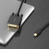 Orico XD-MDTD Mini DisplayPort to DVI Full HD 60 Hz Cable 3 m - Black