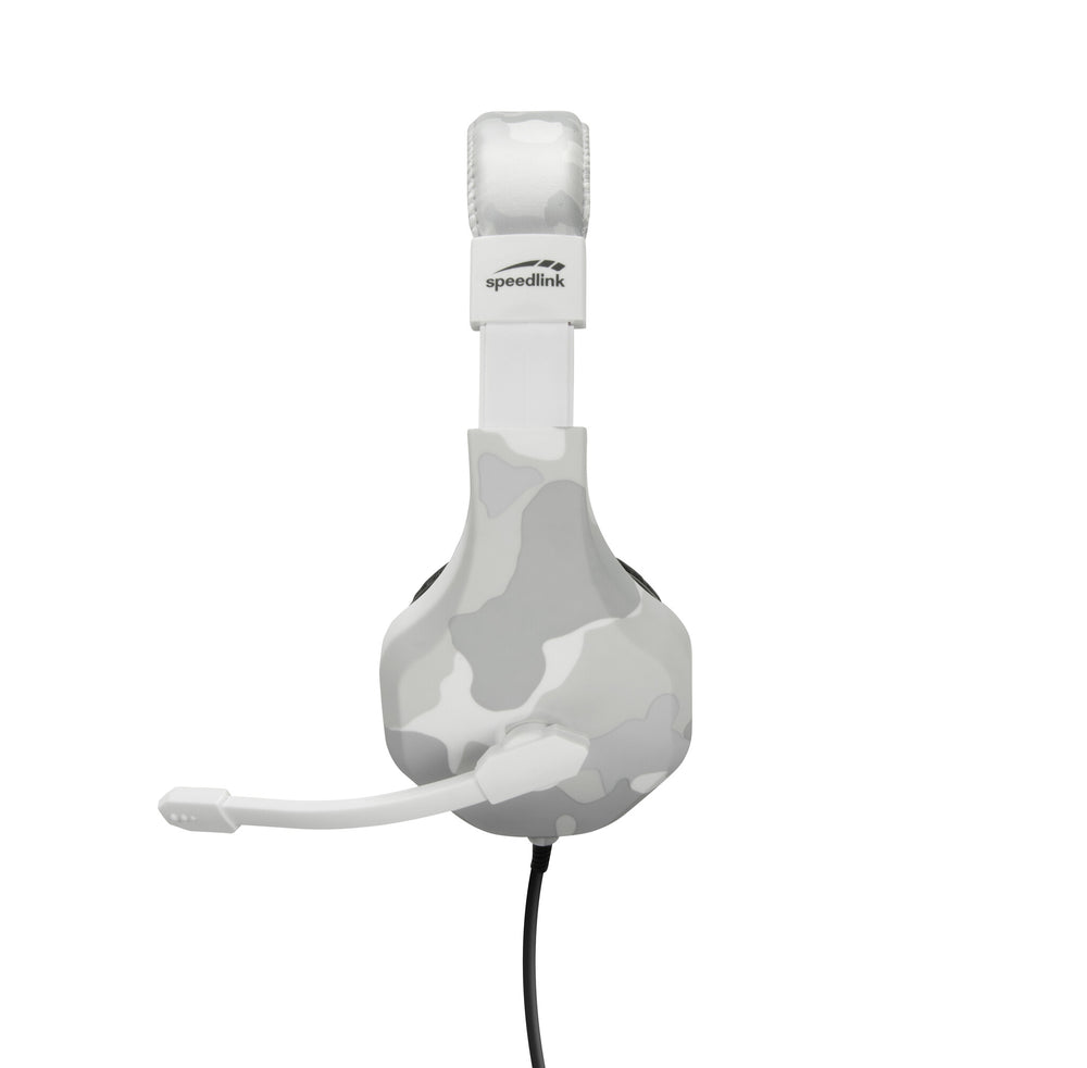 SPEEDLINK RAIDOR Headset Ledningsført Spil Hvid