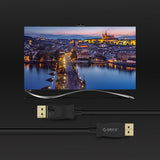 Orico XD-DTD DisplayPort to DVI 4K Cable 3m - Black