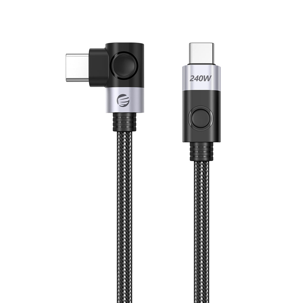 Orico CW240 USB-C to USB-C PD 240W 2m Angled Cable - Black