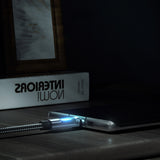 Orico LDC2C USB-C - USB-C PD 100 W Cable with LED Display 480 Mb/s 2 m - 2 pcs - Black