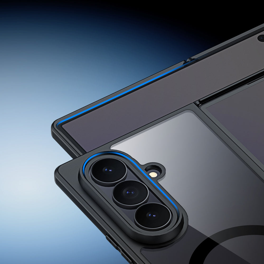 Dux Ducis Aimo Mag Case til Samsung Galaxy Z Fold 8 Kompatibel med MagSafe - sort