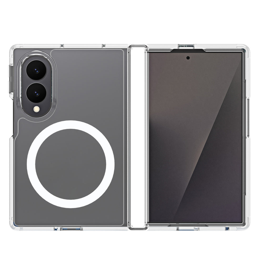 Dux Ducis Clin Mag Case til Samsung Galaxy Z Fold 8 Wide Kompatibel med MagSafe - Transparent
