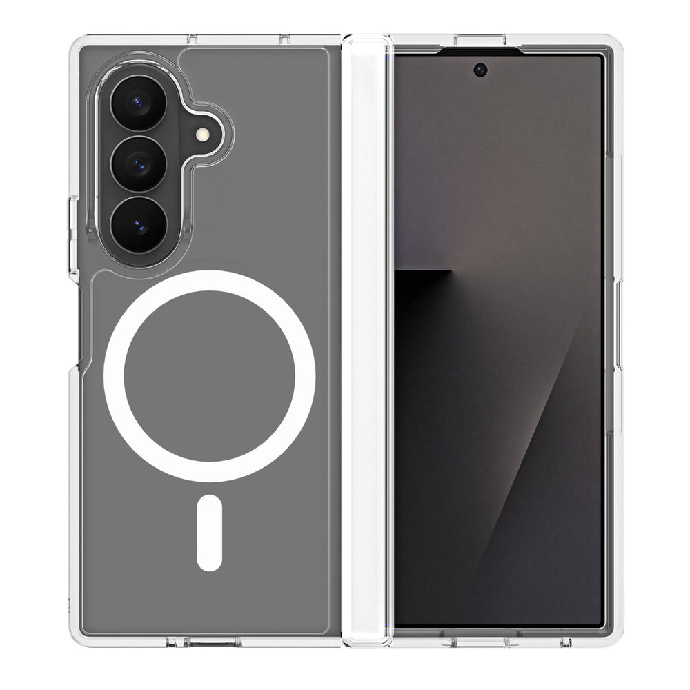 Dux Ducis Clin Mag Case til Samsung Galaxy Z Fold 8 / Z Fold 7 Kompatibel med MagSafe - Transparent