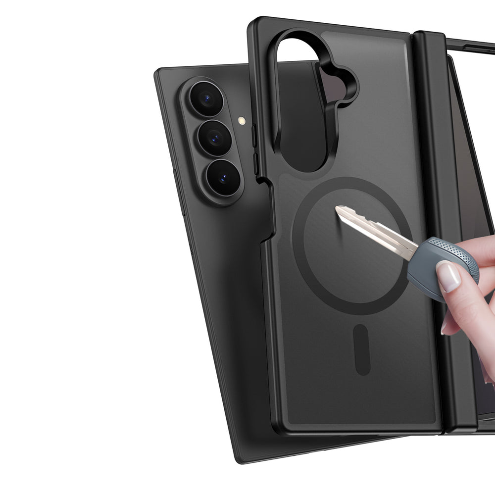 Dux Ducis Yind Case til Samsung Galaxy Z Fold 8 / Z Fold 7 - sort