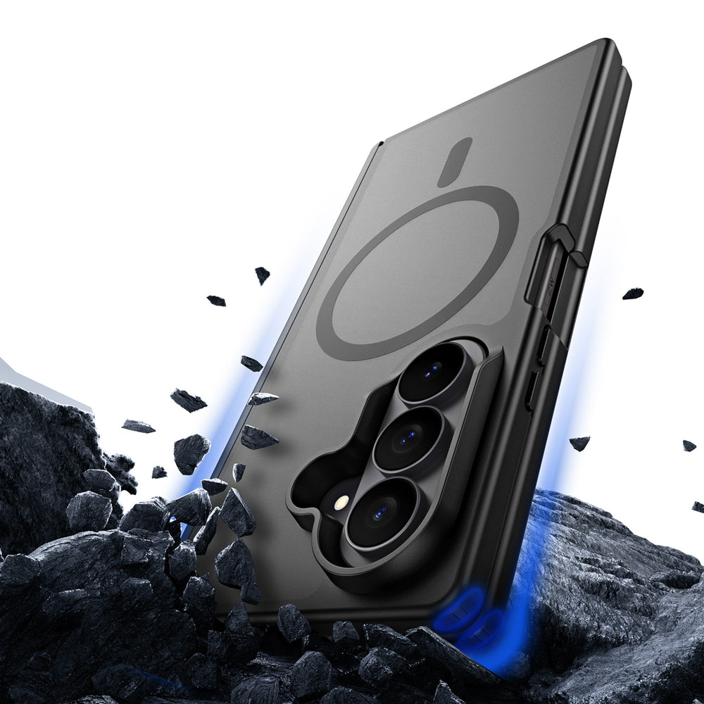 Dux Ducis Yind Case til Samsung Galaxy Z Fold 8 / Z Fold 7 - sort