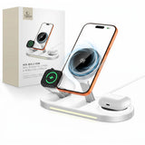 Tech-Protect A51 MagSafe 3-in-1 25W QI2.2 Wireless Charger - White