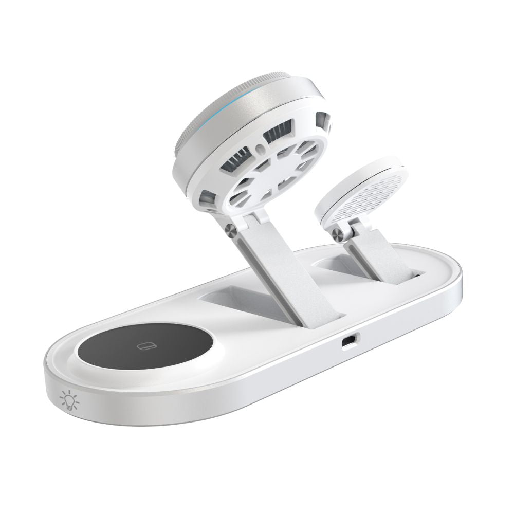 Tech-Protect A51 MagSafe 3-in-1 25W QI2.2 Wireless Charger - White