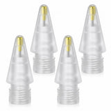 Tech-Protect Stylus Tips 4-Pack Replacement Tips for Apple Pencil - Clear