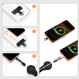 Tech-Protect UrbanLoop Anti-Theft Phone Holder with Retractable Lanyard - Black