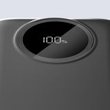 Dudao K13 10000mAh Powerbank with Built-in Cable - Black