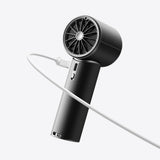 Jisulife Handheld Fan Pro1 Mini 4250mAh USB-C Portable Fan Blower - Black