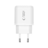 Tech-Protect NCA65W-GAN 2-Port PD 65W / QC3.0 2-Port Wall Charger - White
